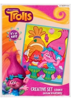 Zestaw kreatywny scrunch Trolls