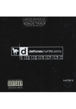 White pony, CD