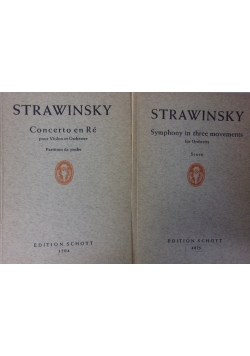 Symphony in three movements/Concerto en Re