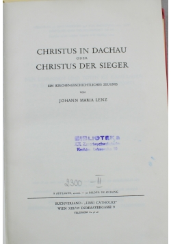 Christus in Dachau