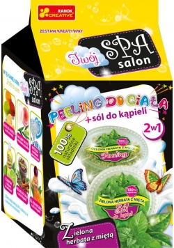 Peeling do ciała & sól do kąpieli. Zielona herbata