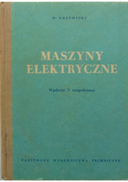 Maszyny elektryczne