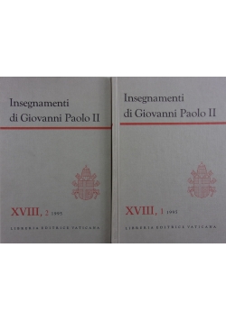 Insegnamenti di Giovanni Paolo II, XVII t. I -II 1995