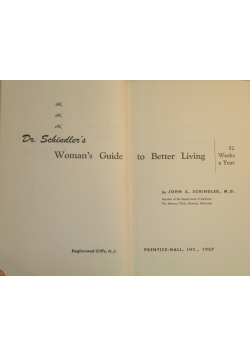 Woman's guide to better living 52 weeks a year