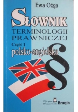 Słownik terminologii prawniczej angielsko-polski cz. 1