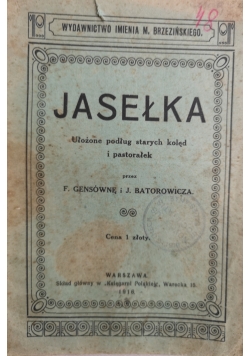 Jasełka,1916 r.