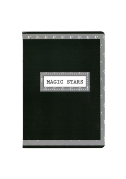 Zeszyt A5 w linie 60 kartek Magic Stars 5 sztuk
