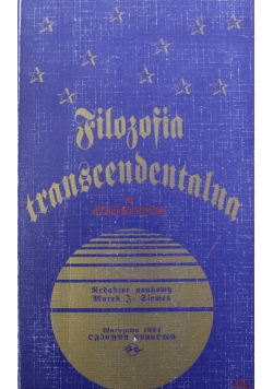 Filozofia transcendentalna a dialektyka