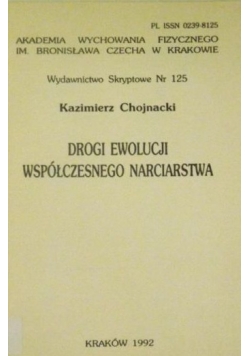 Drogi ewolucji współczesnego narciarstwa