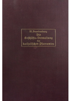 Die Gelchaftsbermaltung, 1911r.