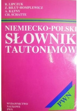 Niemiecko-polski słownik tautonimów