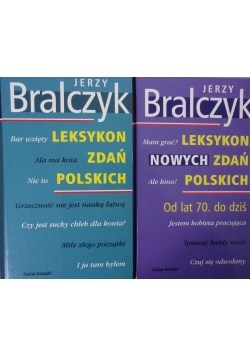 Leksykon zdań polskich/Leksykon nowych zdań polskich. Od lat 70. do dziś