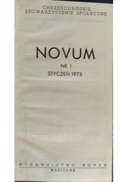 Novum nr.1-12 1973r.