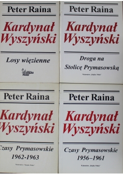 Kardynał Wyszyński 4 tomy
