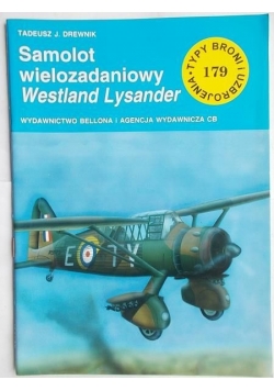 Samolot wielozadaniowy Westland Lysander
