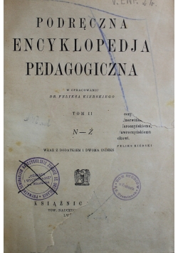 Podręczna Encyklopedja Pedagogiczna Tom II