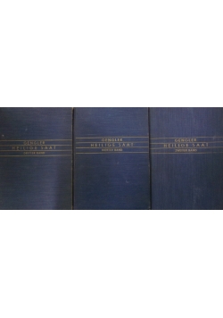 Gengler heilige saat, zestaw 3 książek,od II do IV