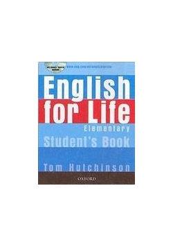 English for life Elementary SB with CD