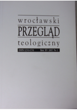 Wrocławski przegląd teologiczny
