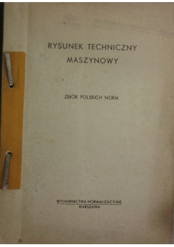 Rysunek techniczny maszynowy