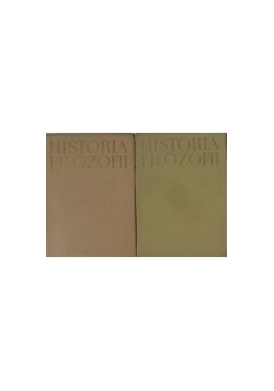 Historia Filozofii Tom I - II