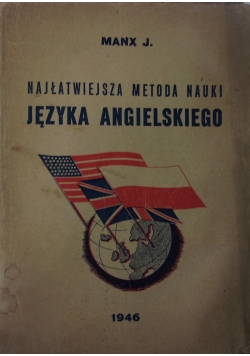 Najlatwiejsza  metoda nauki Języka Angielskiego, 1946r