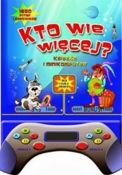Kto wie więcej Książka i minikomputer