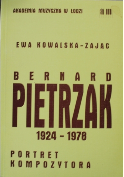 Bernard Pietrzak 1924 1978