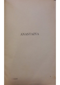 Anastazya, 1912r.