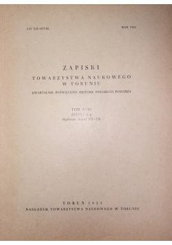 Zapiski Towarzystwa Naukowego w Toruniu
