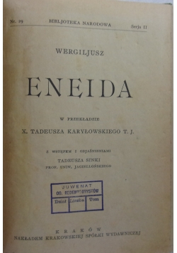 Eneida,1924r.