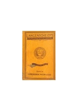 Lagenscheidts Fremdsprachliche Lekture,  band 3, 1928r.