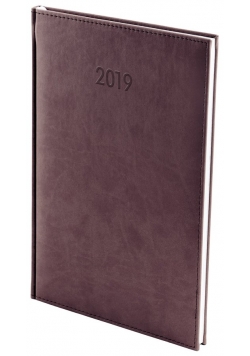 Kalendarz 2019 A5 tygodniowy Vivella Bordo