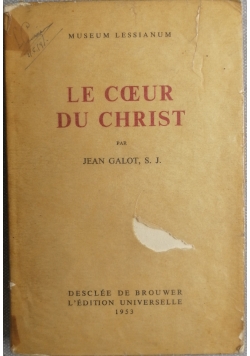 Le Coeur du Christ