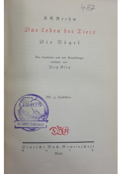 Das Leben der Tiere, ok. 1920 r.