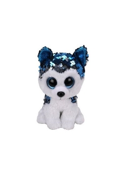 Beanie Boos TY cekinowy husky Slush
