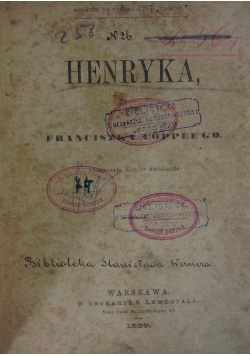 Henryka, 1889r.