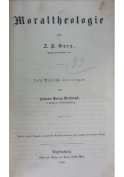 Moraltheologie, 1869 r.