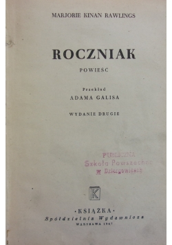 Roczniak ,1947r.