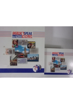 Angielski dla każdego. Speak English+ 29 płyt ,2 segregatory
