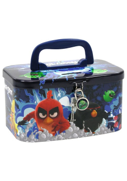 Skarbonka kuferek z kłódką Angry Birds 13