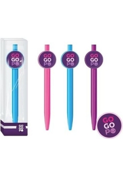 GoGoPo Długopis logo mix kolorów