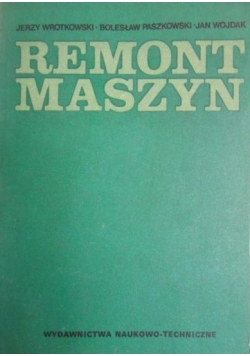 Remont maszyn