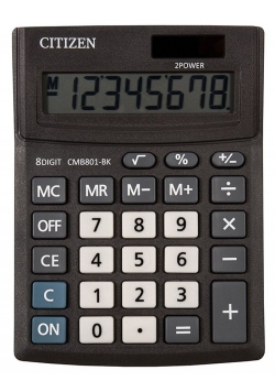 Kalkulator biurowy Citizen CMB801-BK Business Line 8-cyfrowy czarny