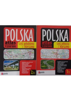Polska atlas samochodowy , I-II część