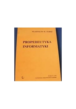 Propedeutyka informatyki