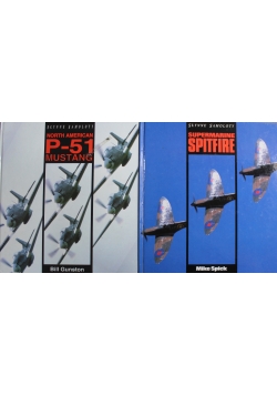 Słynne samoloty Supermarine Spitfire/North American 2 tomy