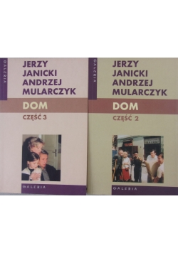 Dom,część 2 i 3,zestaw dwóch książek
