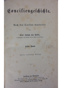 Conciliengeschichte, 1873 r.