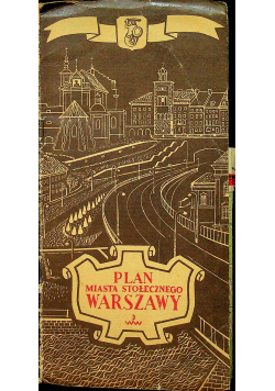 Plan miasta stołecznego Warszawy 1950 r